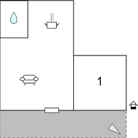 1 Bedroom In Apartman